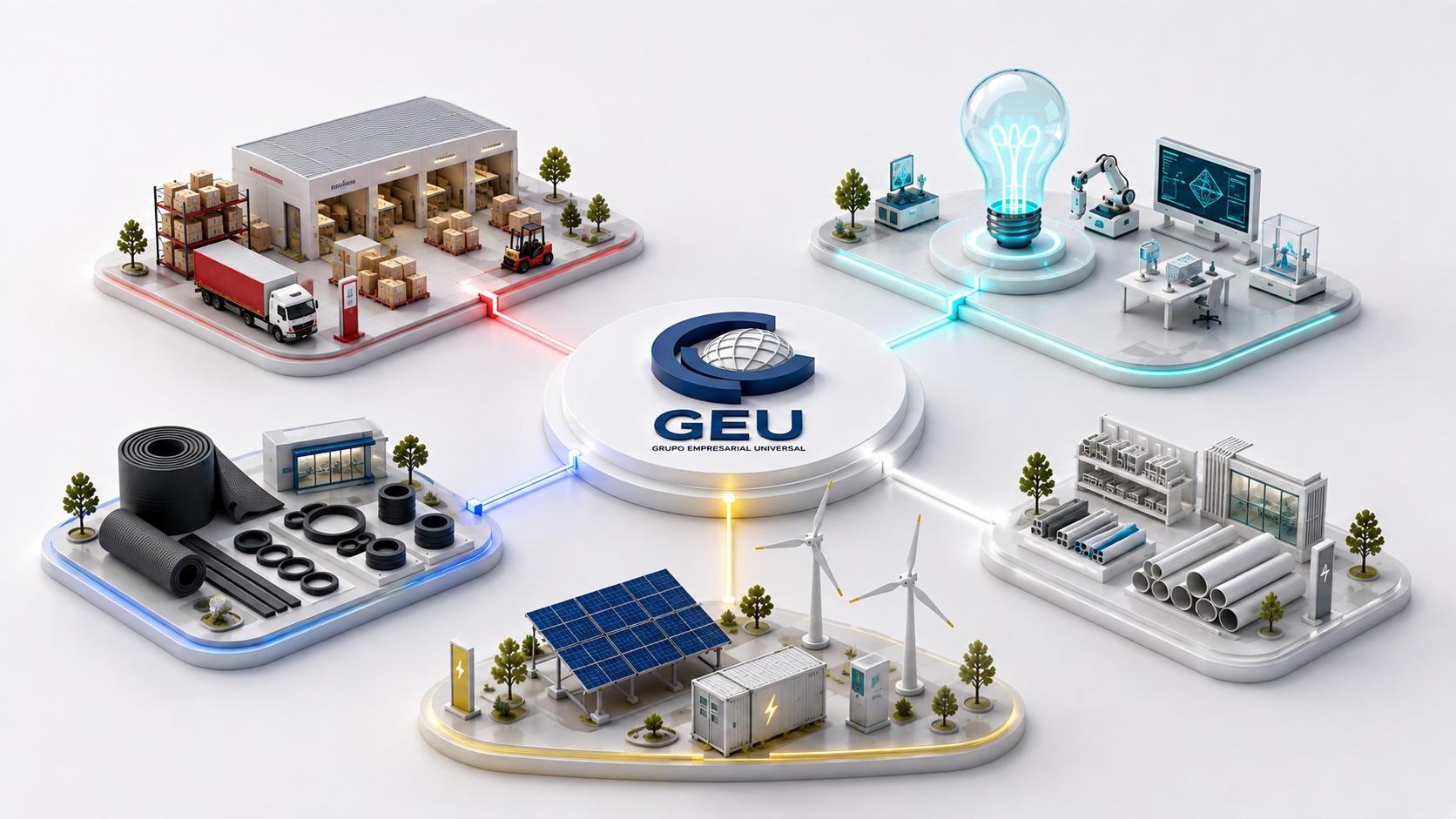 Ecosistema industrial de las unidades de negocio GEU