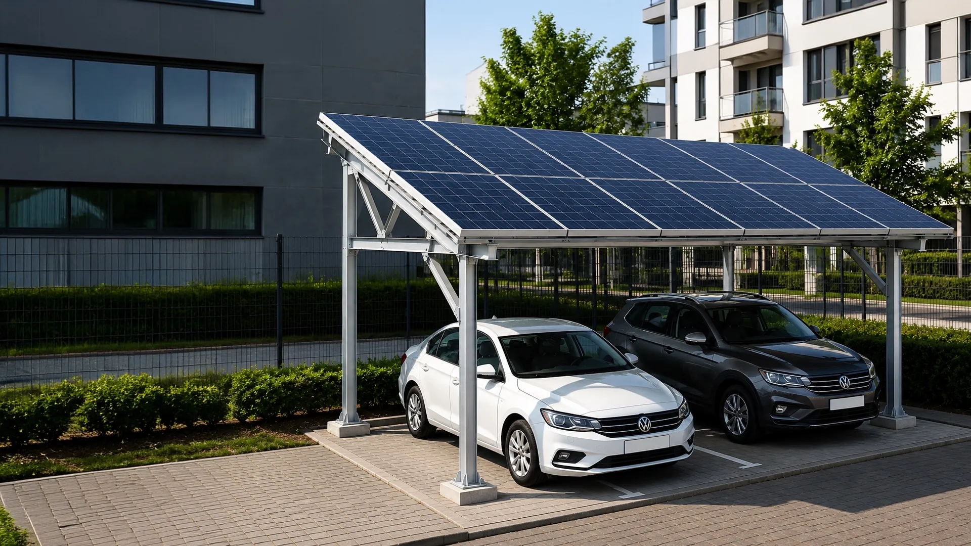 Estacionamientos solares (Carport)