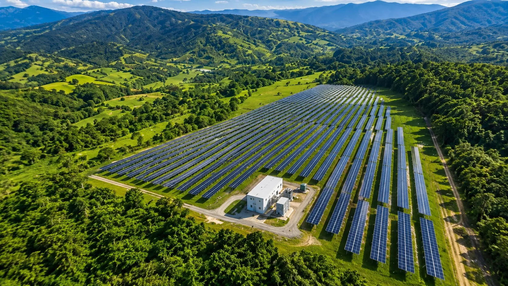 Sistema fotovoltaico instalado por GEU Energy